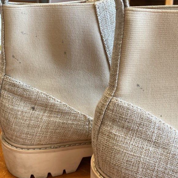 Dolce Vita Womens Size 9 Pepper Chelsea Boot Natural Linen - Picture 10 of 10